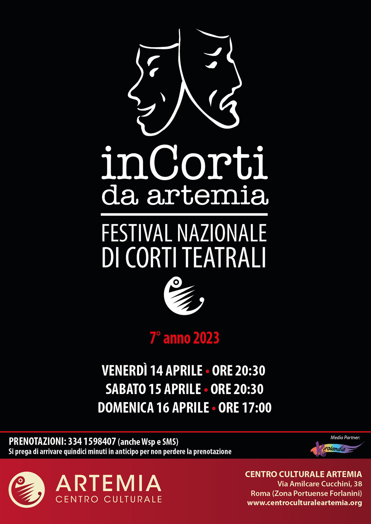 InCorti da Artemia – Festival Nazionale Di Corti Teatrali – 7° anno 2023