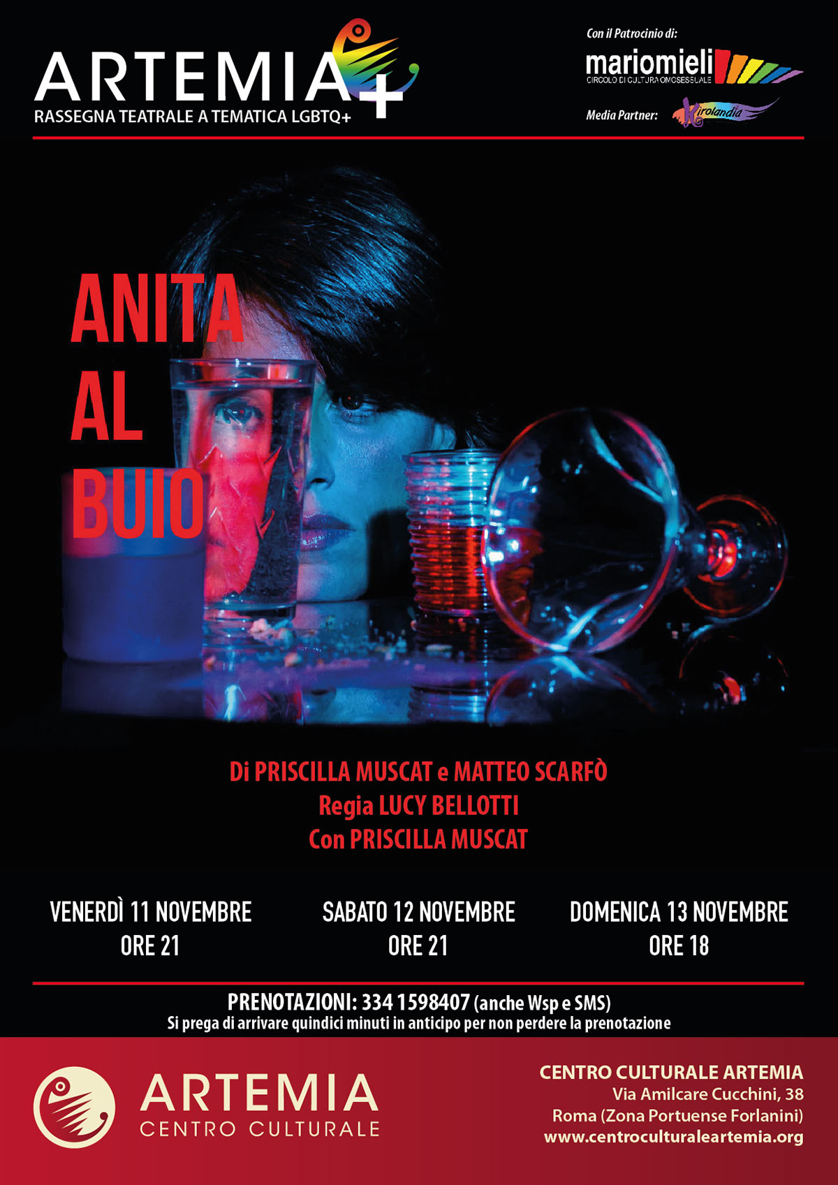 Anita al Buio – Rassegna Teatrale Artemia+