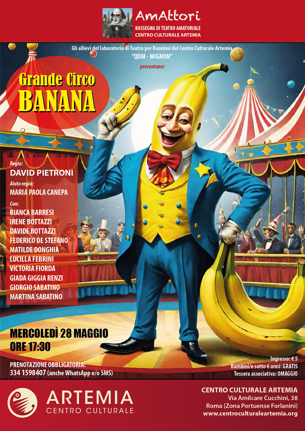 Grande Circo Banana – Rassegna AmAttori