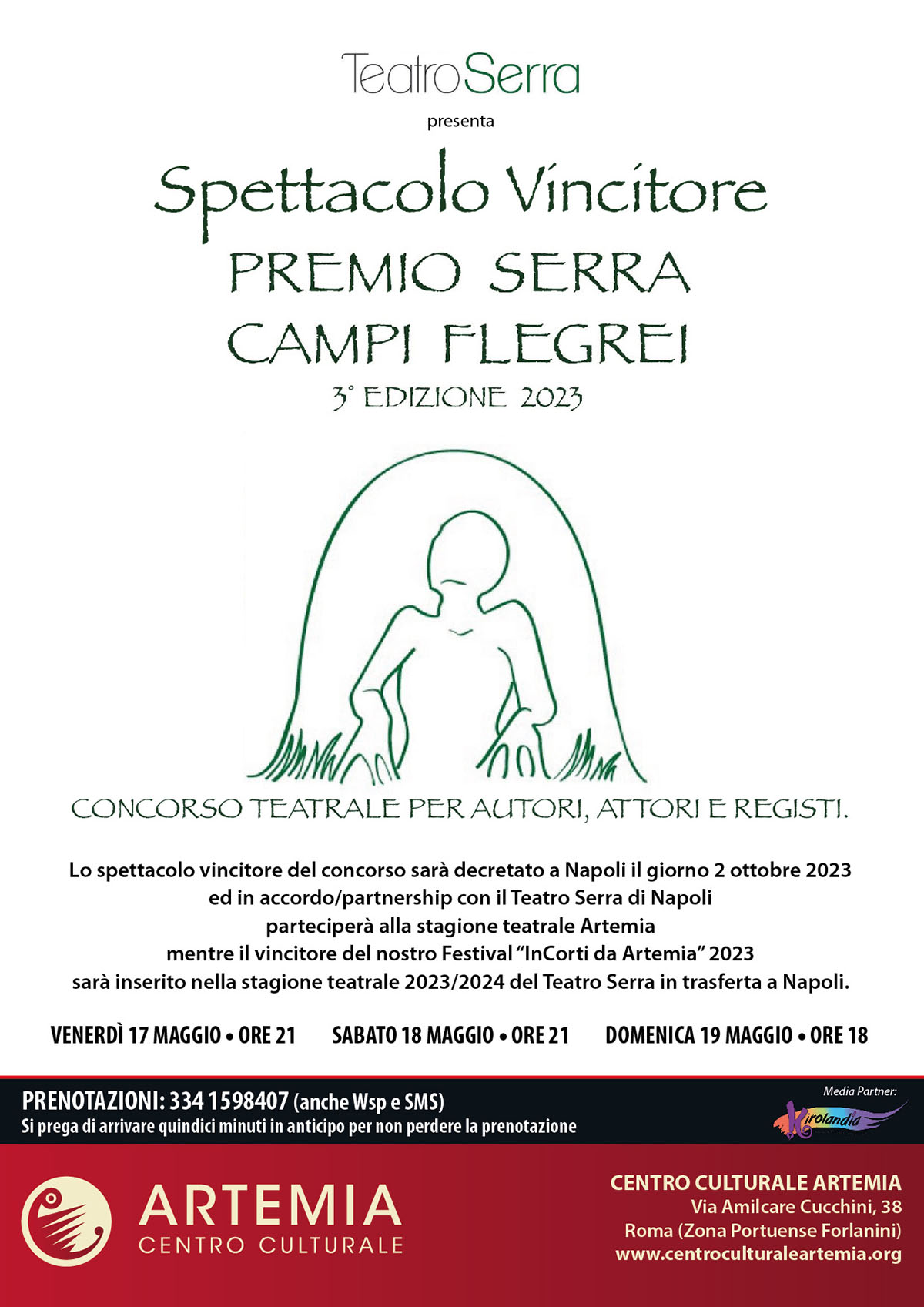 Spettacolo Vincitore Del “Premio Serra Campi Flegrei 2023”