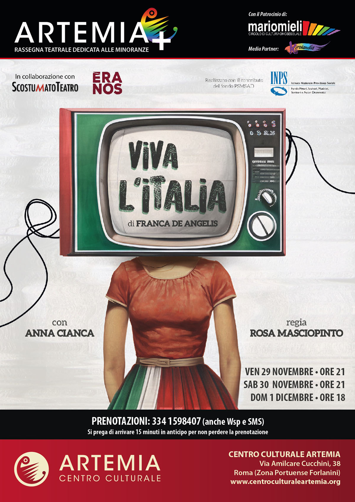 Viva L’Italia – Rassegna Artemia+